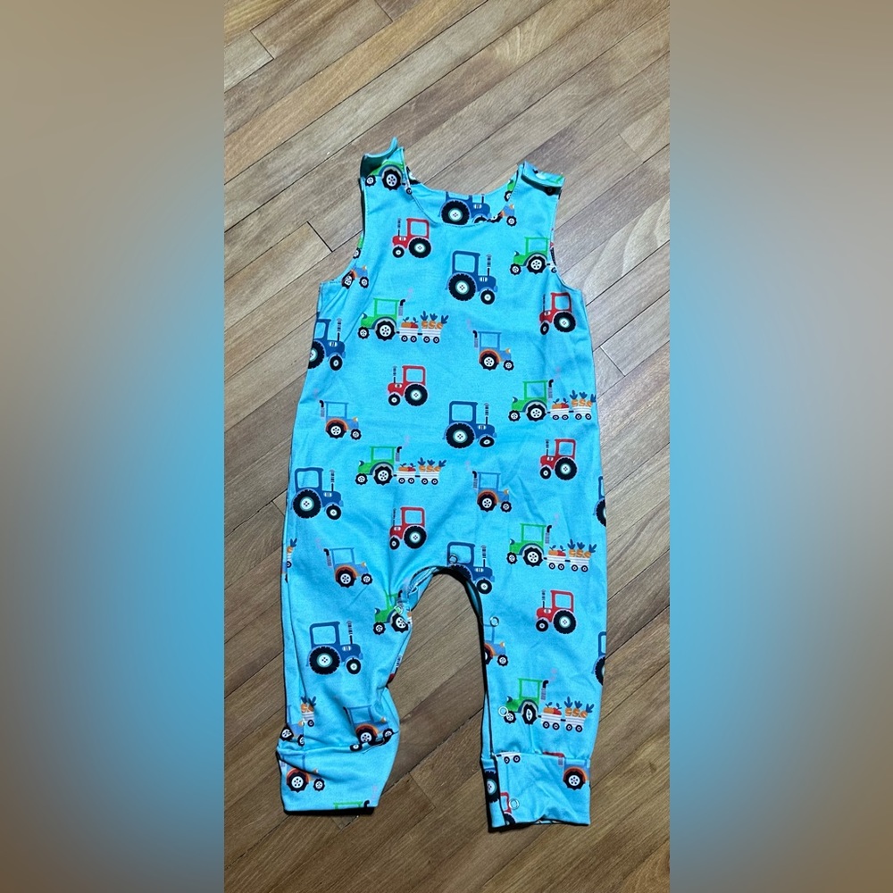 BABY 🚜 PRINT ROMPER